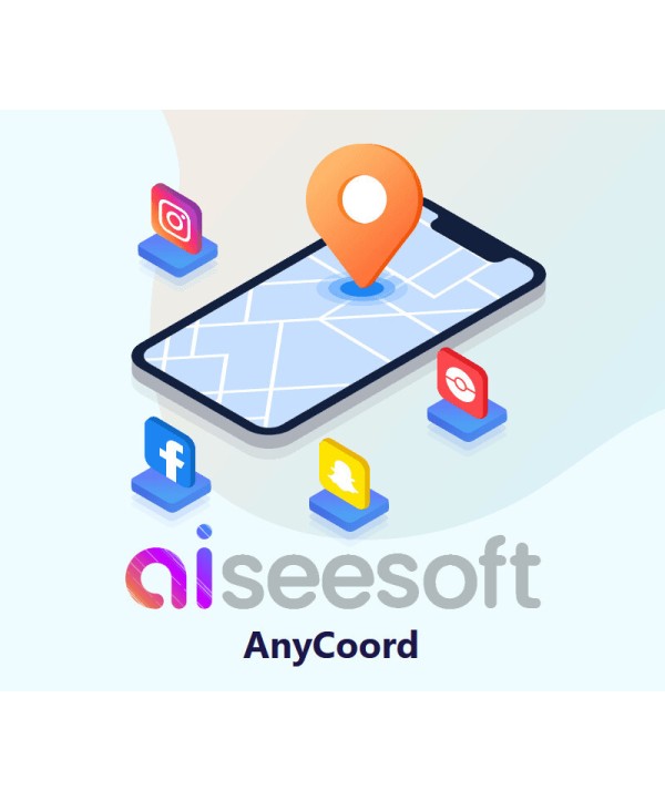 Aiseesoft AnyCoord 1 Jahr / 1 Key GLOBAL